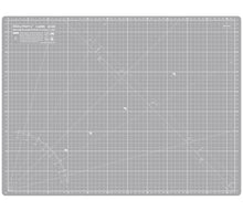 Load image into Gallery viewer, Shiny Merry - A2 60x45cm (24&quot;x18&quot;) DIY Craft PVC Inch &amp; Metric Self Healing Cutting Mat-Black/Gray
