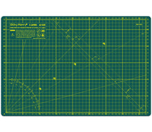 Load image into Gallery viewer, Shiny Merry - A3 45x30cm (18&quot;x12&quot;) DIY Craft PVC Inch &amp; Metric Self Healing Cutting Mat-Green / Green
