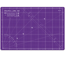 Load image into Gallery viewer, Shiny Merry - A3 45x30cm (18&quot;x12&quot;) DIY Craft PVC Inch &amp; Metric Self Healing Cutting Mat-Pink / Purple
