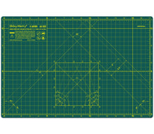 Load image into Gallery viewer, Shiny Merry - A3 45x30cm (18&quot;x12&quot;) DIY Craft PVC Inch &amp; Metric Self Healing Cutting Mat-Green / Green
