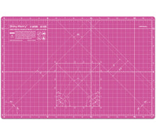 Load image into Gallery viewer, Shiny Merry - A3 45x30cm (18&quot;x12&quot;) DIY Craft PVC Inch &amp; Metric Self Healing Cutting Mat-Pink / Purple
